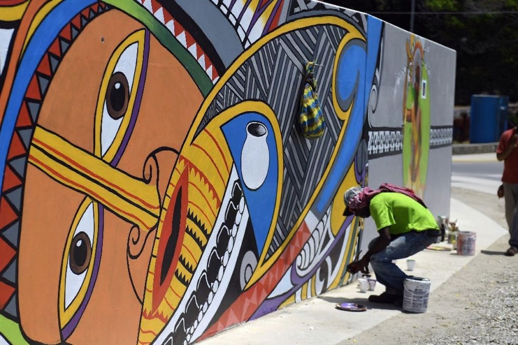 Muralists are usually contracted privately or hired by large public organisations, making them one of the few art careers that pay well. Source: