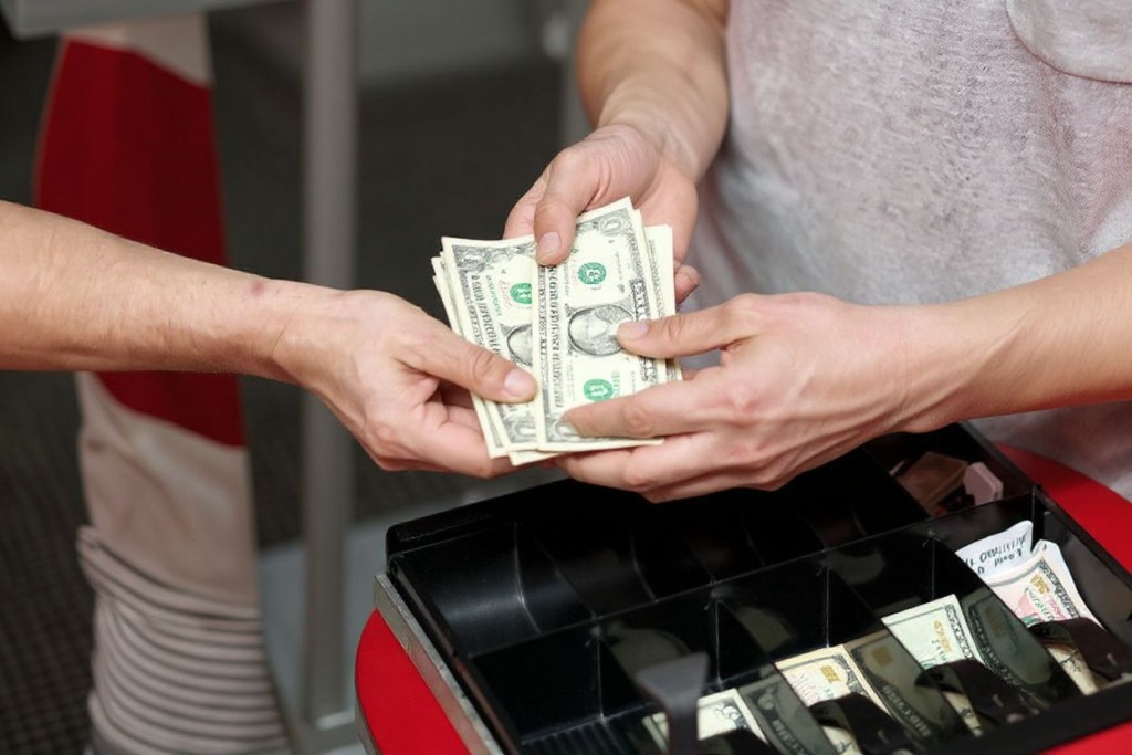 Opening a bank account at a local bank will ensure your money is safe and easily accessible. Source: