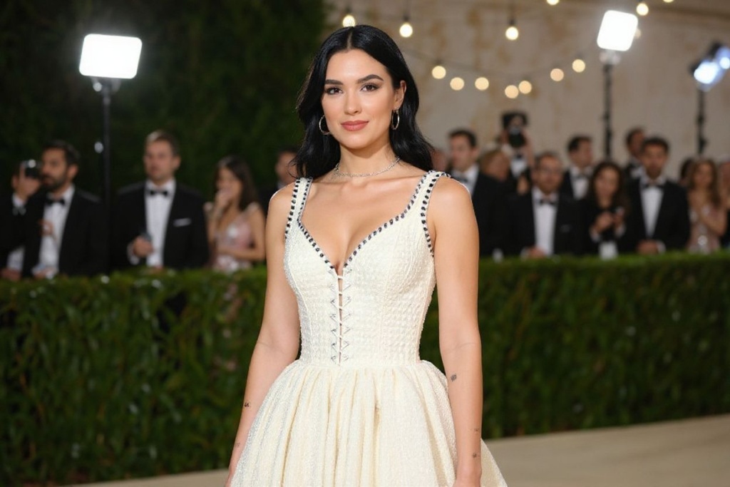 Dua Lipa at the 2023 Met Gala. Source: