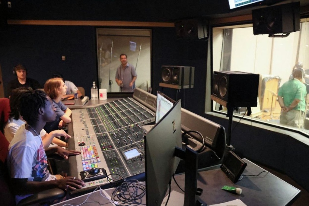 Audio engineers are the brains behind the technology that makes every song shine. Source: