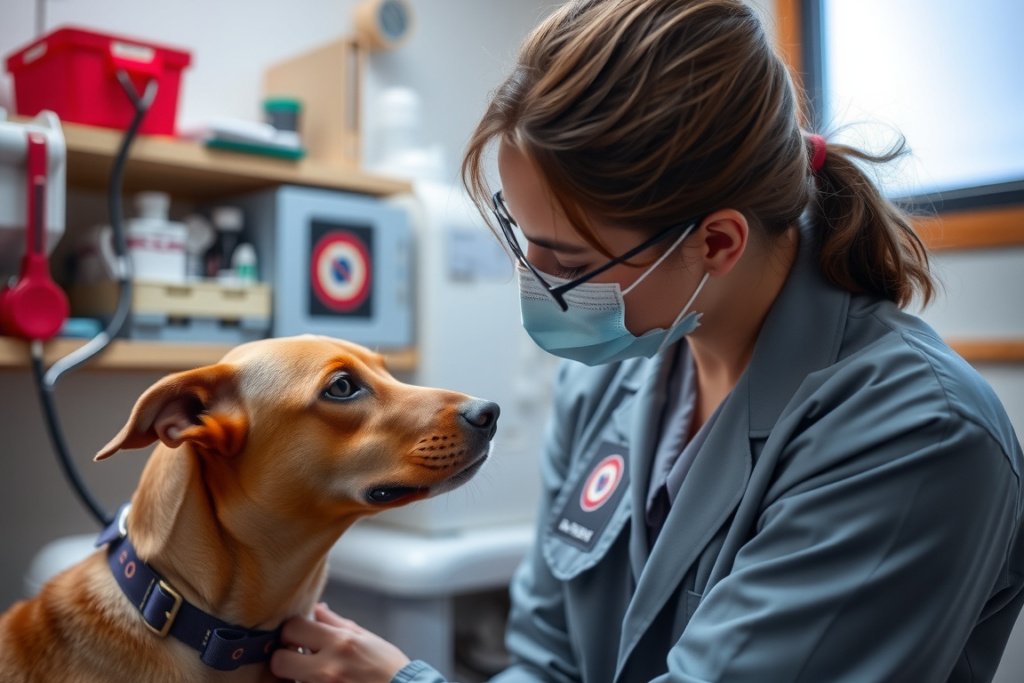 Veterinary medicine is known to be difficult as it require high levels of dedication, mental and emotional resilience, and hard work., shot on Canon EOS R5, 24-70mm f/2.8 lens, RAW photograph, unedited, candid moment, natural lighting, photojournalistic style | NEGATIVE: AI generated, artificial, computer generated, digital art, 3d render