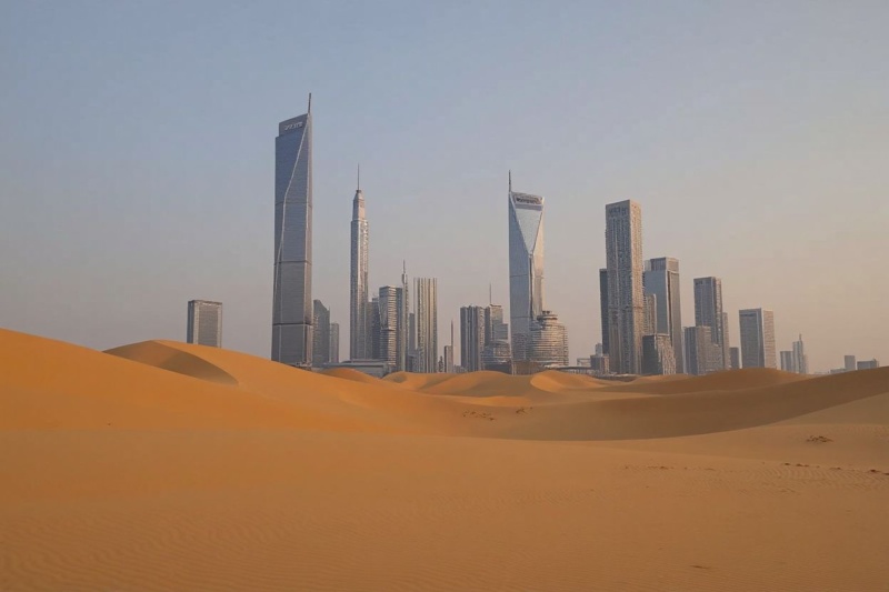 Media often portrays the Middle East as either full of sweeping sand dunes, or home to glittering skyscapers in futuristic cities.