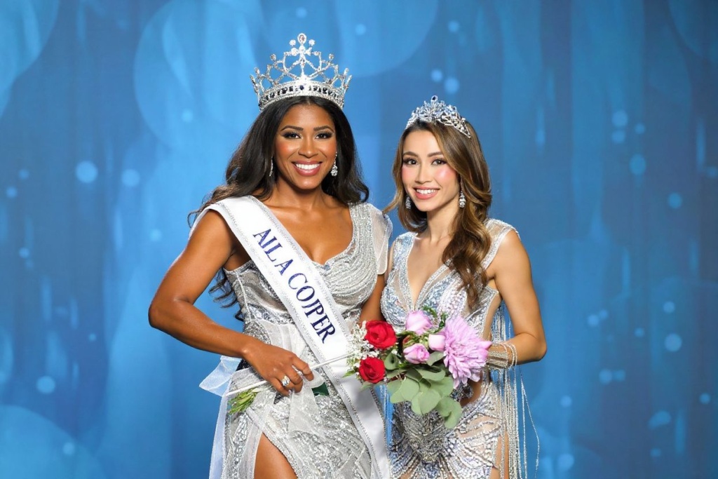 Alma Cooper became both the first active duty service member and the first Afro-Latina contestant to win Miss USA. Source: