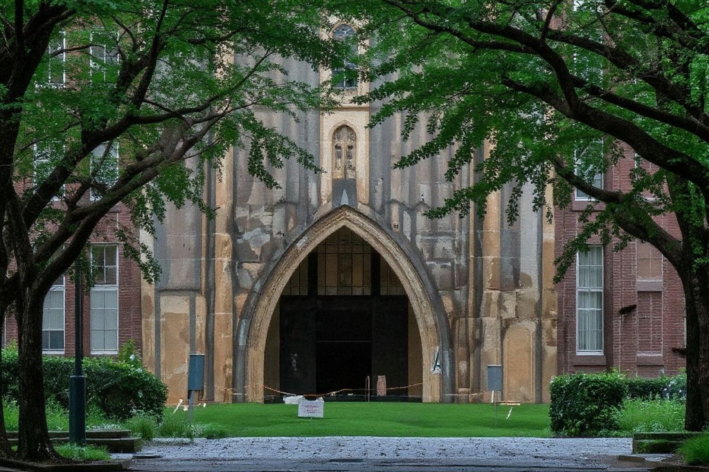 The University of Tokyo is the first national university in Japan. Source: