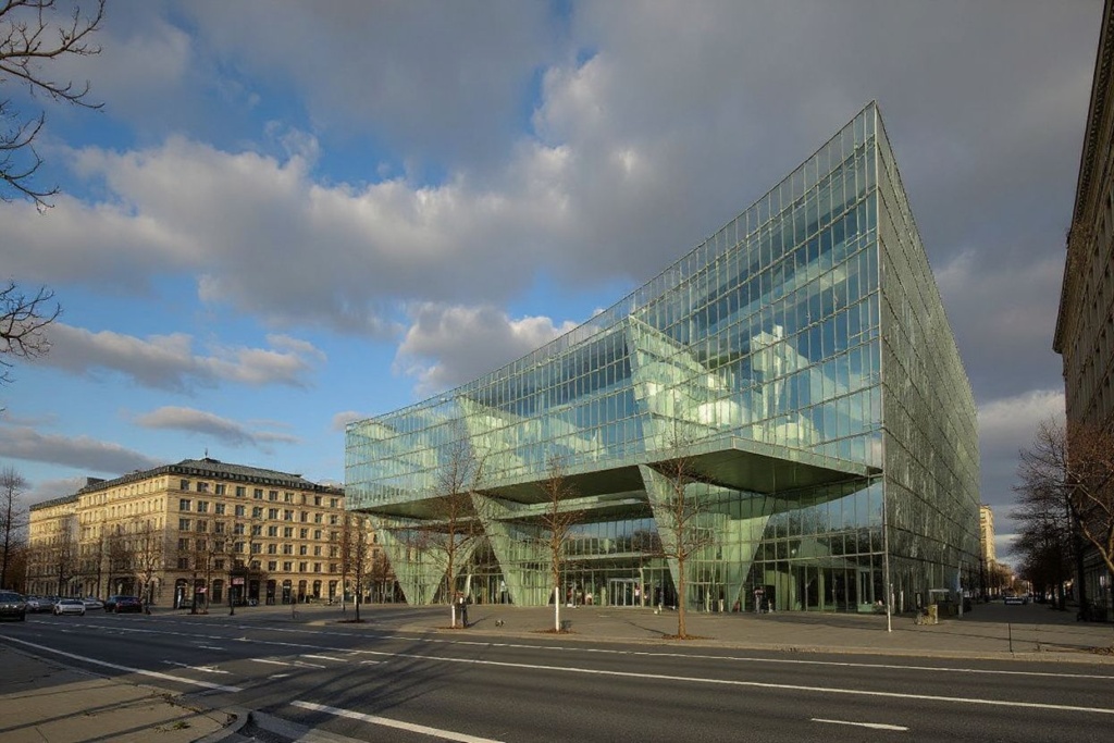 Fun fact: the chancellor’s office located in the capital of Berlin, Germany is also known as the “washing machine.” Source: