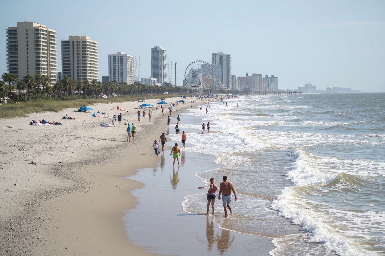 Myrtle Beach offers an exciting location for spring break. Source: Sean Rayford/