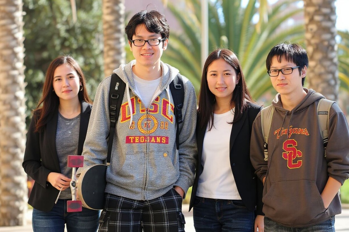 States with the highest number of international students in the US last year include California, New York, Texas, Massachusetts and Florida. Source: Frederick J. Brown/