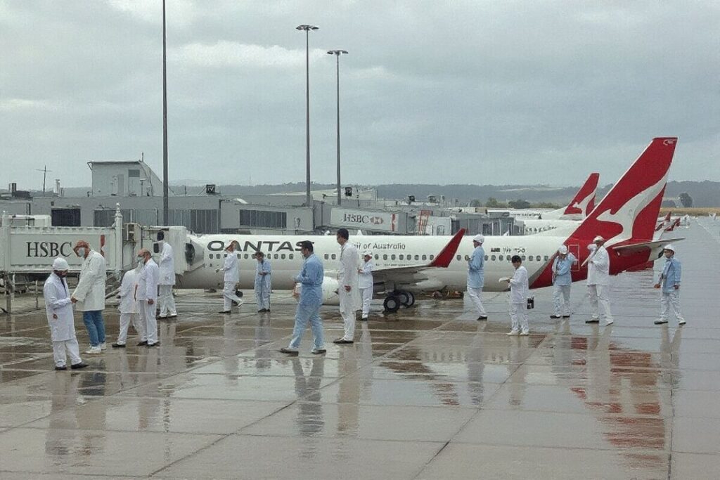 The first cohort of international students for the Queensland quarantine would likely be those studying in the medical and healthcare fields. Source: Saeed Khan/