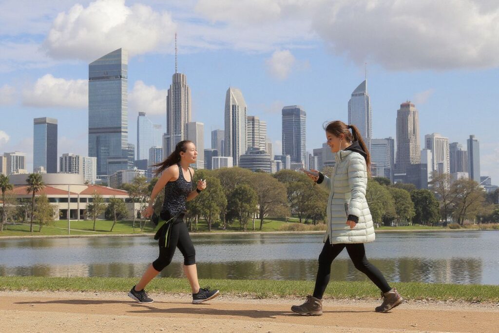 Melbourne is home to the campuses of La Trobe Univeristy and Monash University, both of which receive high enrolments of international students annually. Source: William West/