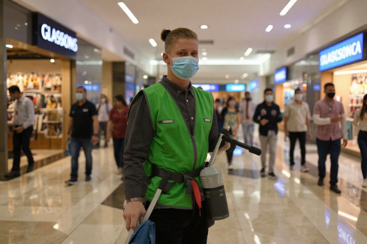 People walk in a shopping mall as retail businesses reopen to the public after a 106-day lockdown against the Covid-19 coronavirus, in Sydney on October 12, 2021. (Photo by Saeed KHAN / )