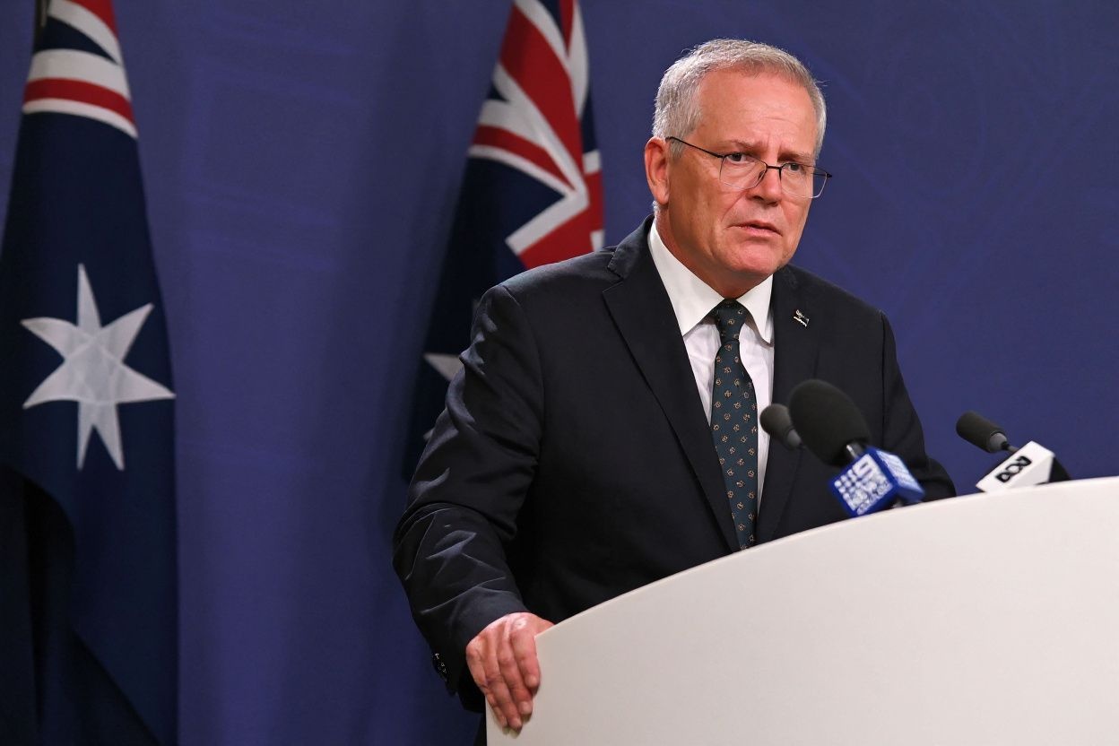 Prime Minister Scott Morrison’s government has introduced a number of incentives to lure and retain international student’s following the country’s border reopening in mid-December. Source: Steven Saphore/