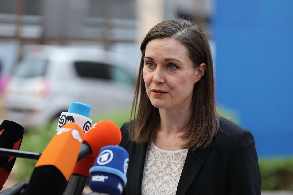 Finland’s Prime Minister Sanna Marin had proposed that President Sauli Niinistö greenlight the legislation on March 13th, with the law going into effect two days later, Yle reports. Source: Aris Oikonomou/