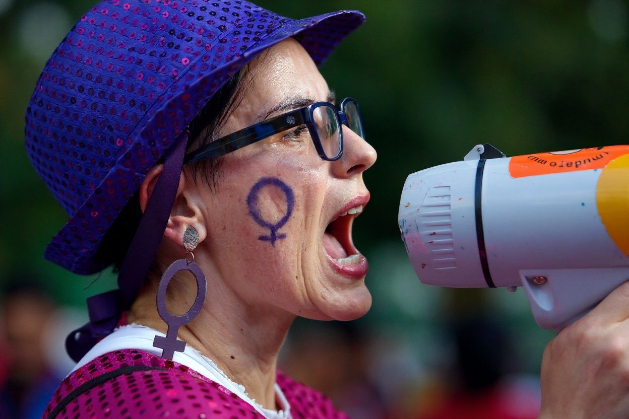 Loud, proud, and unapologetically female. Source: