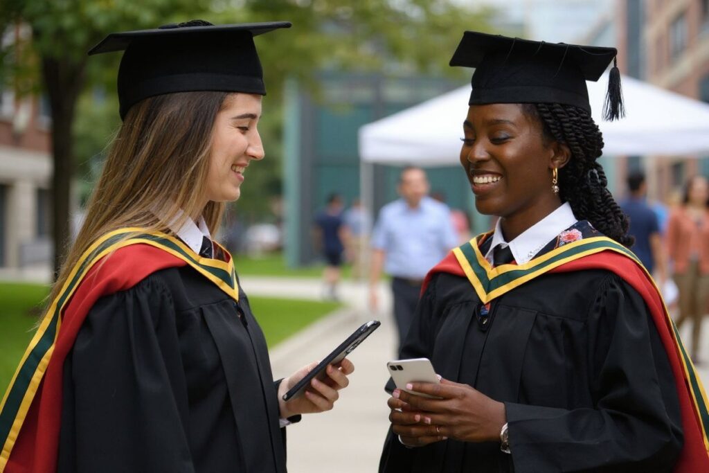 Many international students find work in the US after graduating through OPT / Source: OLI SCARFF /