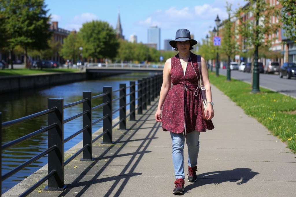 A woman walks beside Regent’s Canal in London on May 20, 2020, as temperatures in the capital are expected to reach 28C (82.4F). Britain’s official coronavirus death toll is at least 41,000 with almost 10,000 dead in care homes in England and Wales alone, according to a statistical update released on Tuesday. Some 41,020 deaths where COVID-19 was mentioned on the death certificate were registered across the UK by May 8, according to the Office for National Statistics (ONS). (Photo by ISABEL INFANTES / )
