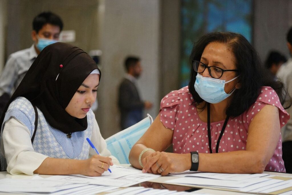 Students are being encouraged to look beyond Russell Group universities if they miss out on their offers. Source: Justin Tallis/