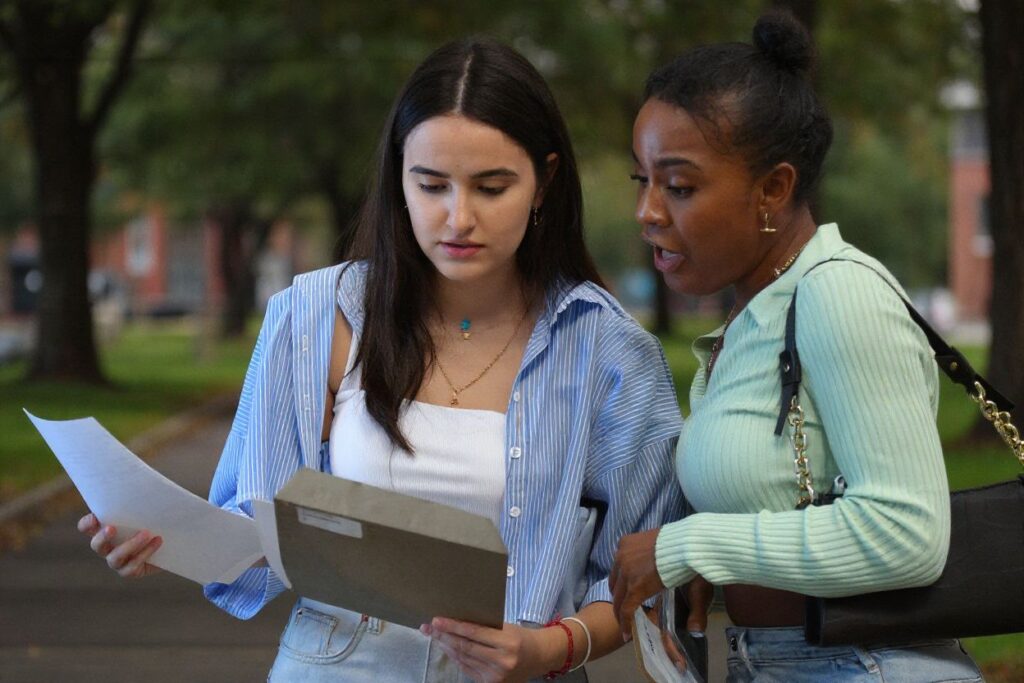 The proportion of students receiving top grades across England, Wales and Northern Ireland saw a significant decrease. Justin Tallis/