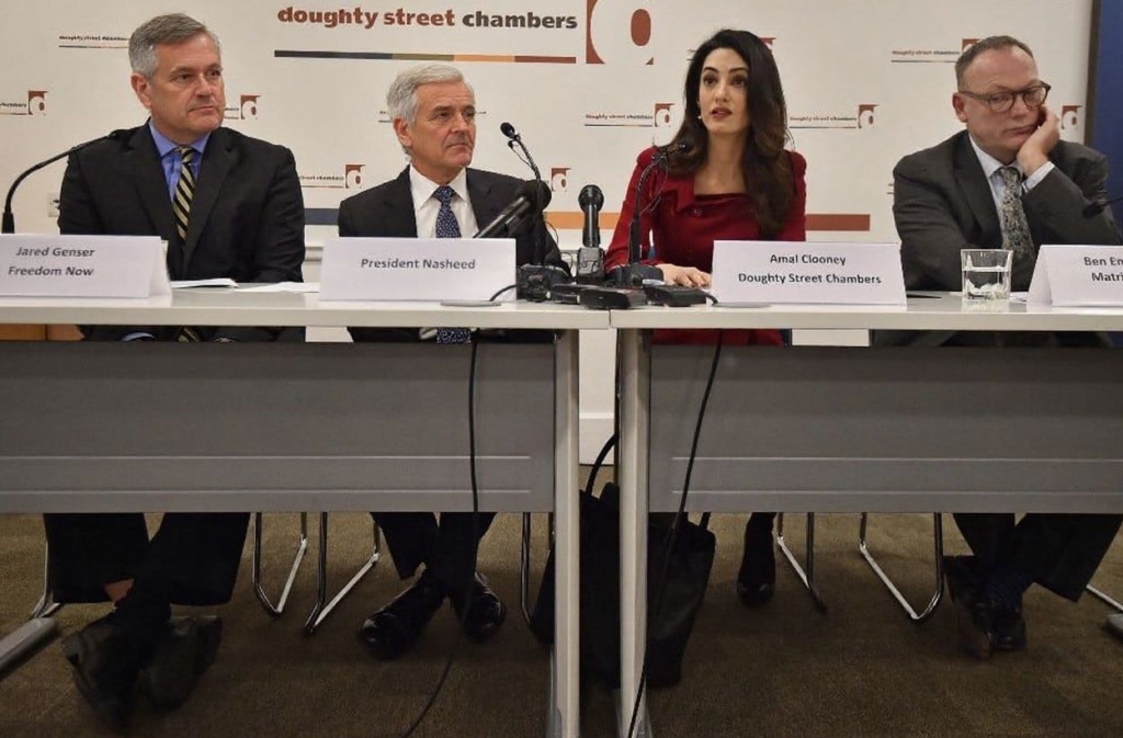 Clooney often takes on high profile cases. Photo by BEN STANSALL / )