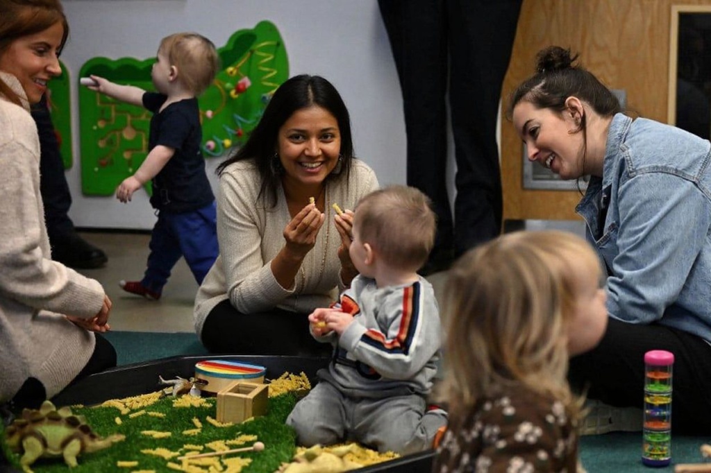 Akshata Murty is known to enjoy many things including actively playing a role in the childhood education sector. Source: Ben Stansall/ Pool/
