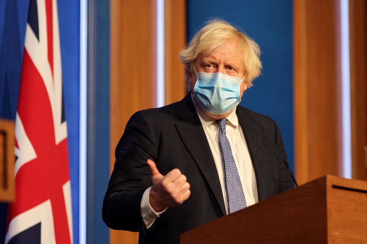 UK PM Boris Johnson has reintroduced working from home and mask wearing after promising a COVID-free Christmas /