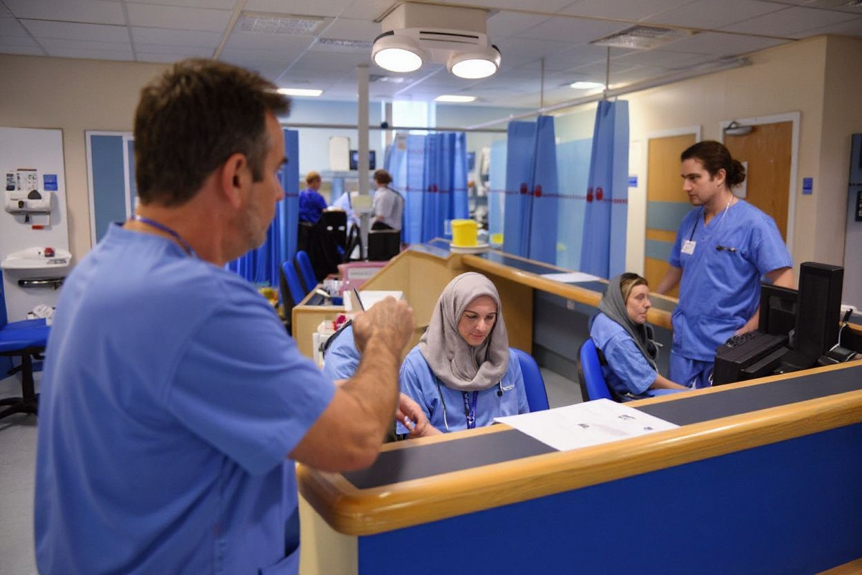 Healthcare professions are experiencing a surge in demand due to the UK’s greying population and a rise in lifestyle-related conditions.