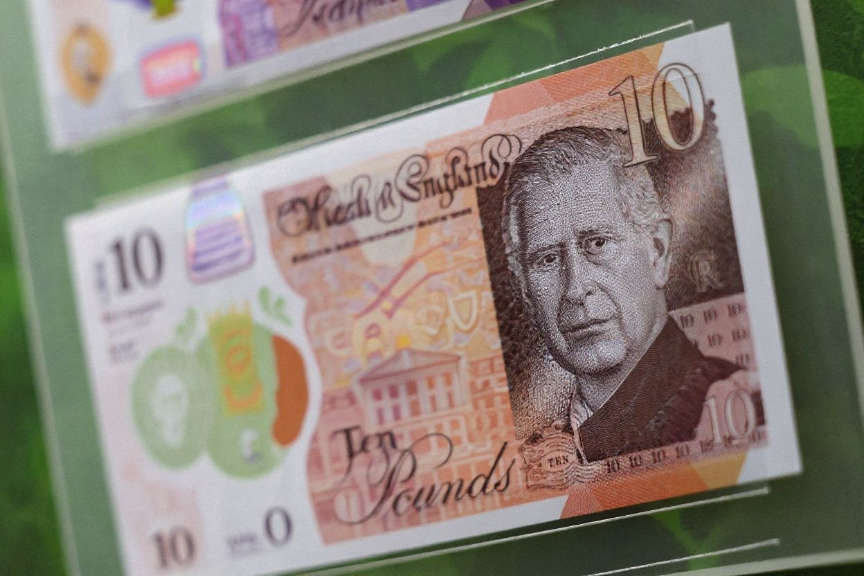 The good news is that the American dollar still beats the British pound. Source: