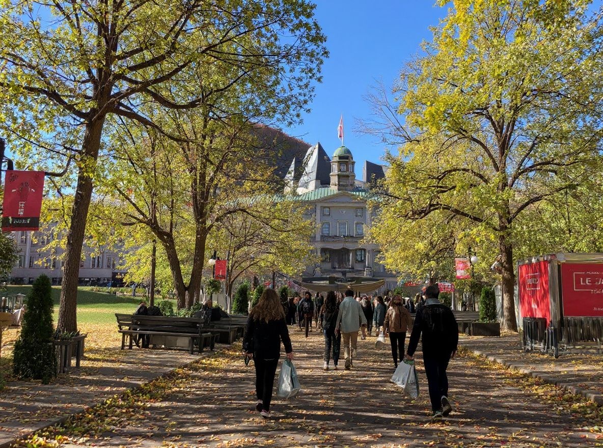 Some Canadian universities have announced that courses will be offered in a hybrid format. Source: Daniel Slim/