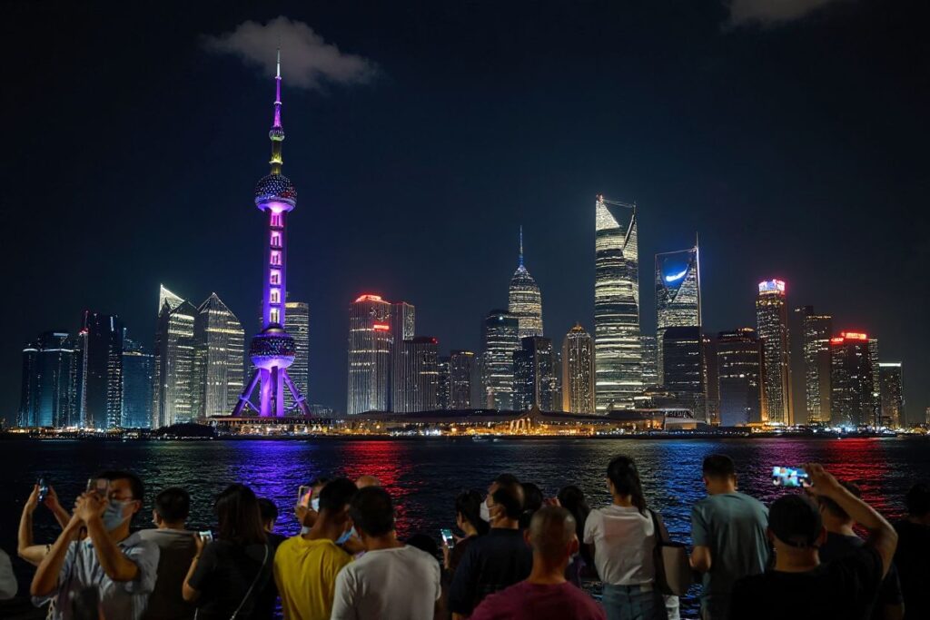 Shanghai is known for its stunning architectural landscape. Source: Hector Retamal/