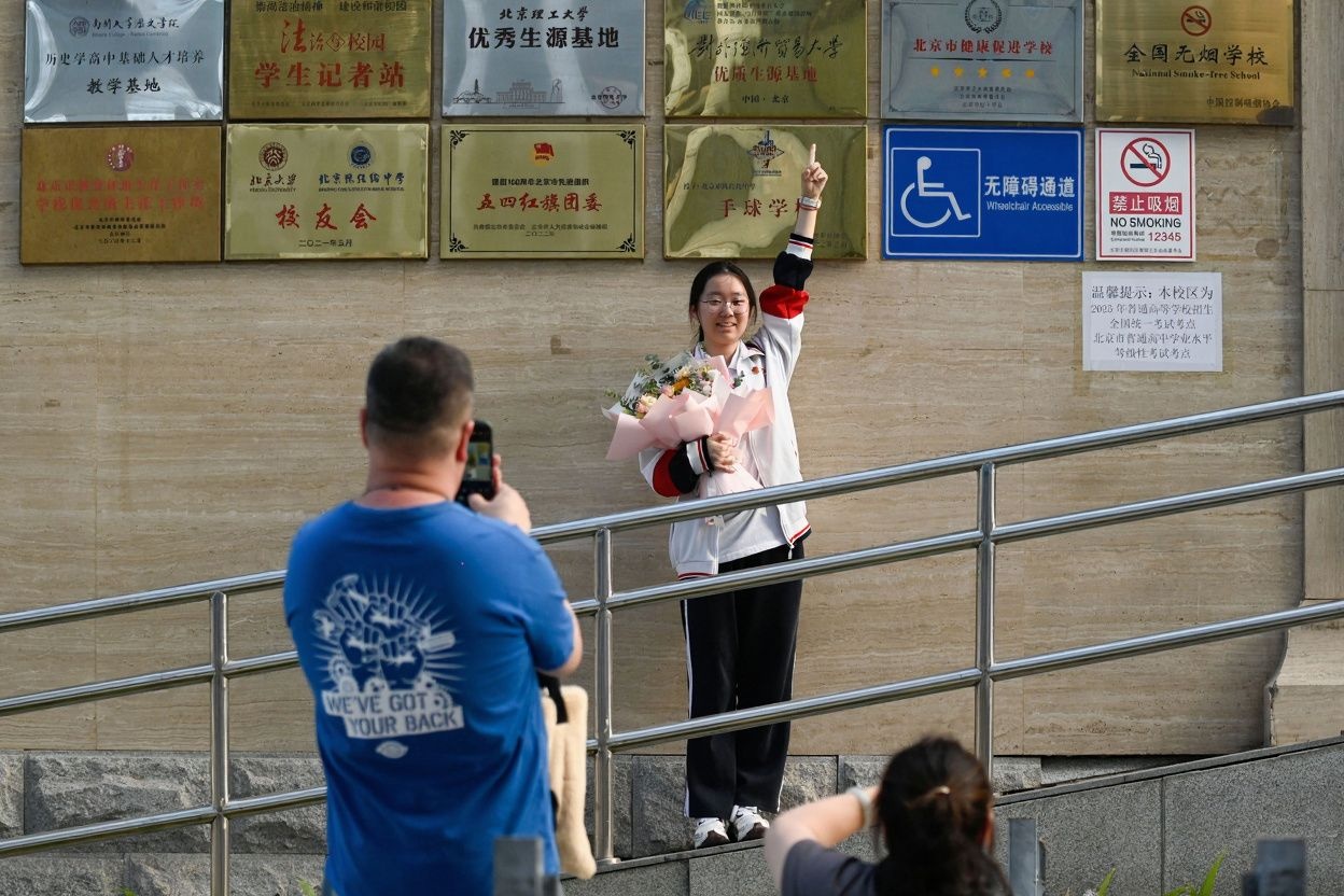 Being good isn’t enough — you have to be the best to qualify for a spot in China’s top universities. Source: