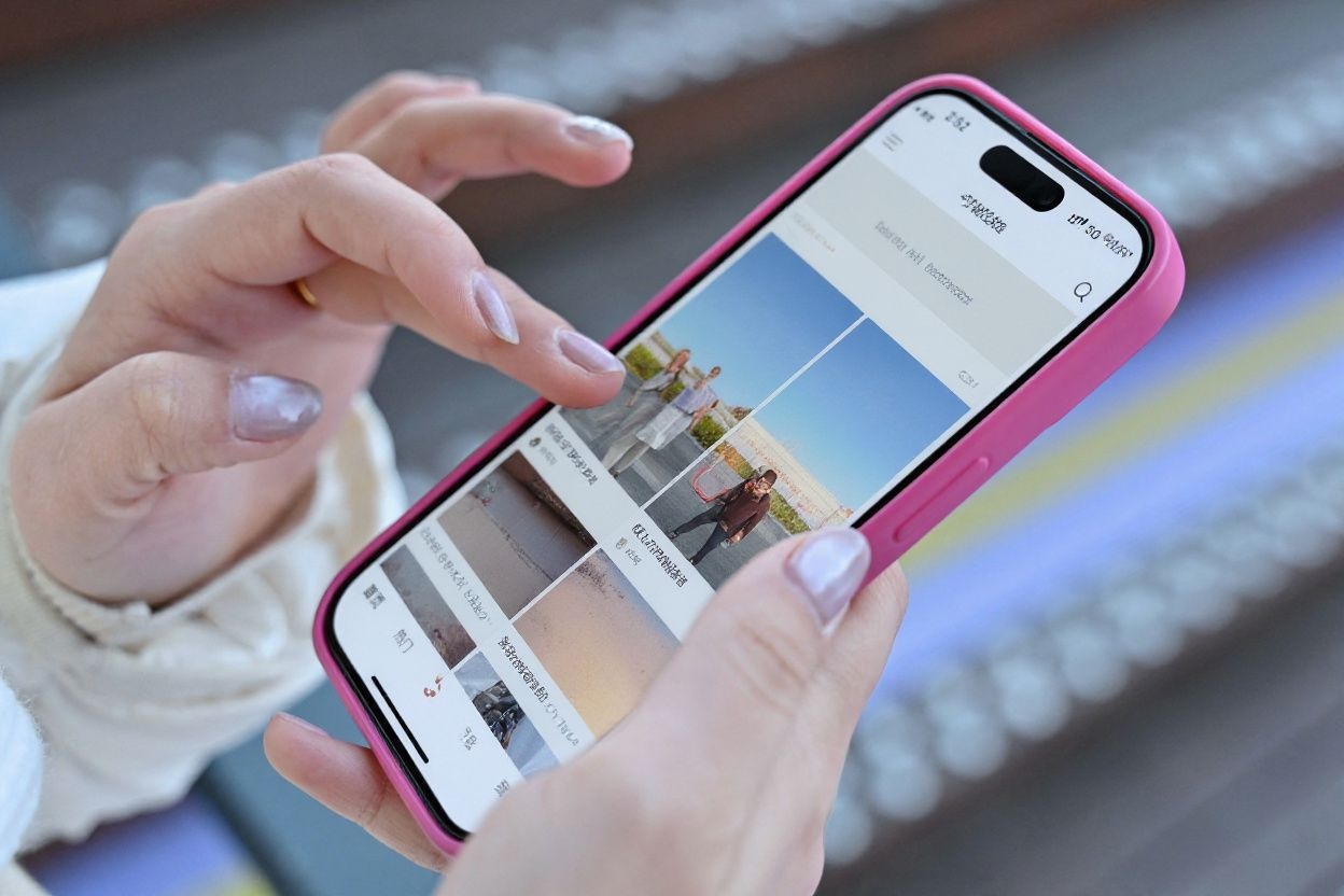 Think of RedNote as an infinite-scroll Instagram, with short videos like TikTok. Source: