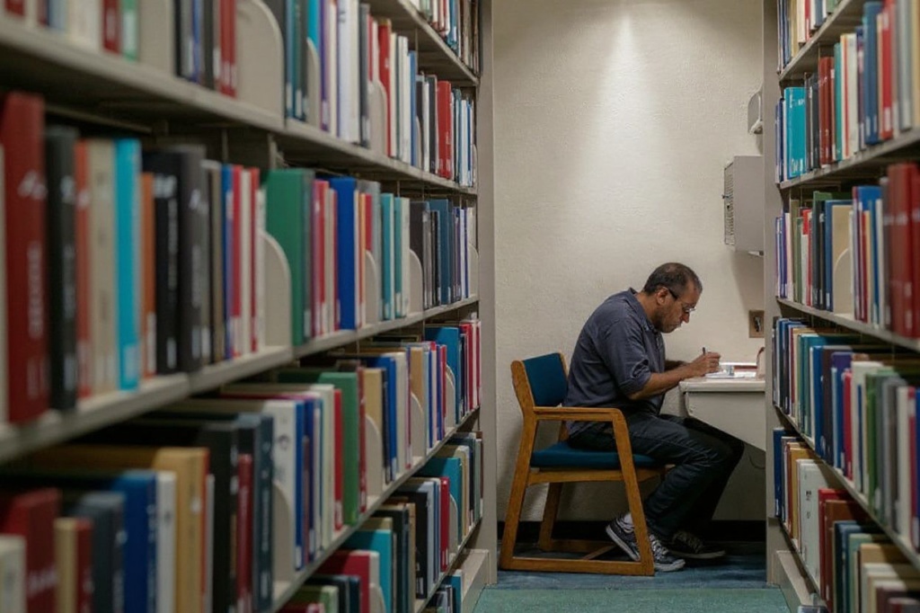Besides the library, there are other quiet places that are ideal for introverts to study. Source: Brandon Bell/Getty Images North America/Getty Images/