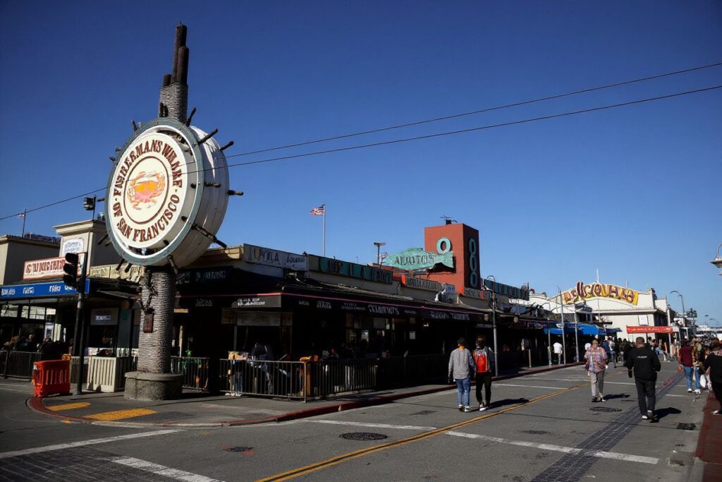 Fisherman’s Wharf has some of the best food San Francisco has to offer. Source: Justin Sullivan/
