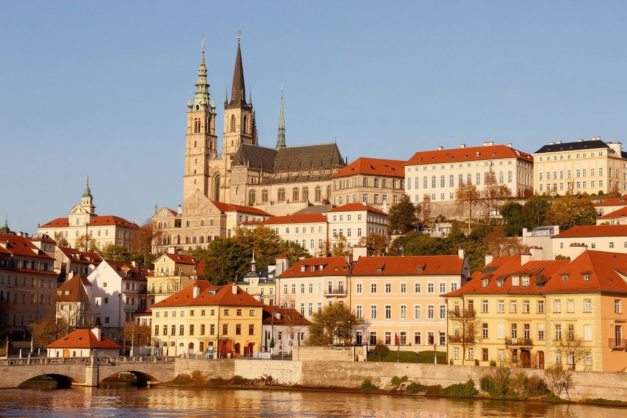 Czech Republic (Czechia) historically known as Bohemia, is one of the most affordable countries to visit in Europe., shot on Canon EOS R5, 24-70mm f/2.8 lens, RAW photograph, unedited, candid moment, natural lighting, photojournalistic style | NEGATIVE: AI generated, artificial, computer generated, digital art, 3d render