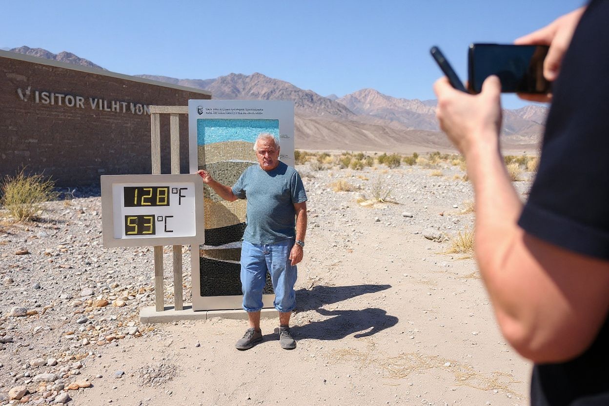 Due to its extreme heat in the Death Valley, a number of visitors have died from heat-related issues, as well as many getting hospitalised. Source: