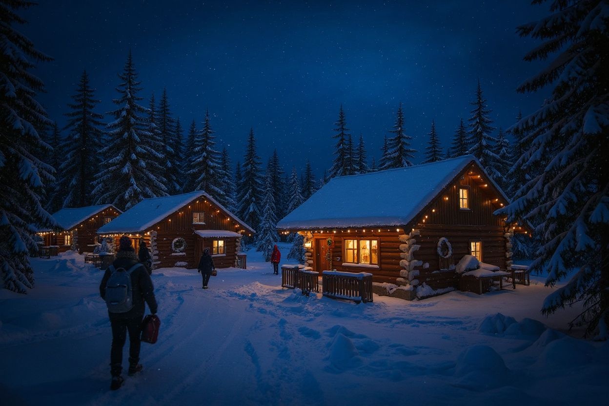 If you study in Finland, you could even pop by Santa Claus’s Village for a visit. Source: