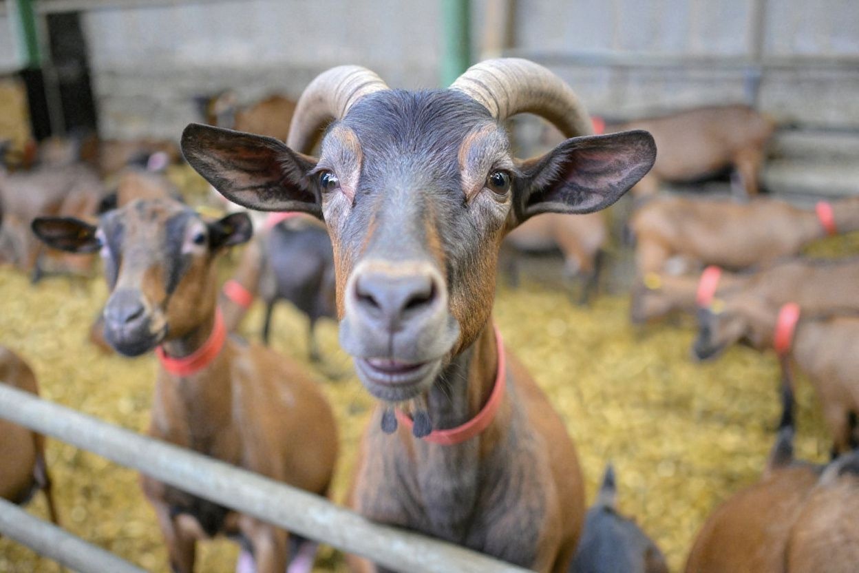 In France, the closest to you becoming a goat is when you find something extremely annoying that makes you go crazy., shot on Sony A7R IV, 85mm f/1.4 lens, RAW photograph, unedited, candid moment, natural lighting, photojournalistic style | NEGATIVE: AI generated, artificial, computer generated, digital art, 3d render