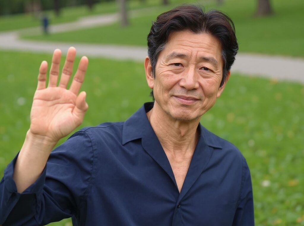 Gong Yoo is a definite oppa — the stereotypical image of a hotter older male figure as a daydream fantasy. Source: Alberto Pizzoli/