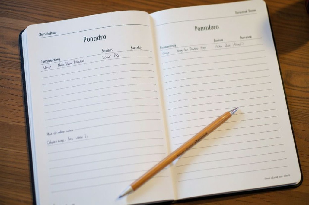 Get the best out of your study session with this Pomodoro template. Source: Charly Triballeau/