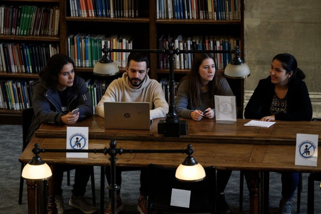 International students have plenty to adjust to when studying abroad, including getting used to a new academic system, differences in weather to making new friends. Source: Philippe Lopez/