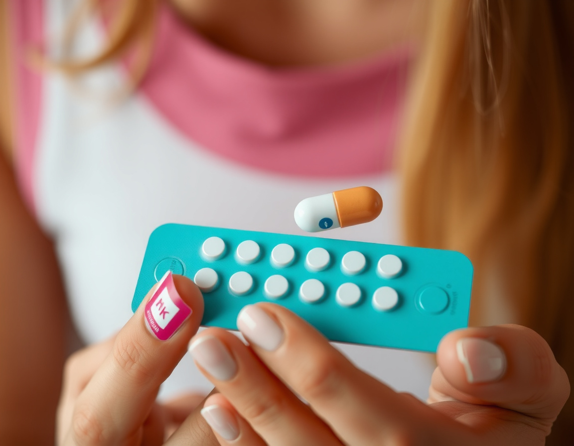 Birth control pills are a popular contraceptive choice among young women for they’re ease of use, but can be difficult to obtain in the US without prescriptions., shot on Canon EOS R5, 24-70mm f/2.8 lens, RAW photograph, unedited, candid moment, natural lighting, photojournalistic style | NEGATIVE: AI generated, artificial, computer generated, digital art, 3d render