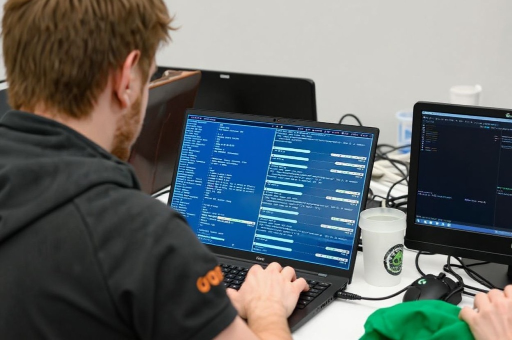 For those who love coding and programming, a computer hacker makes for a dream job. Source: Damien Meyer/