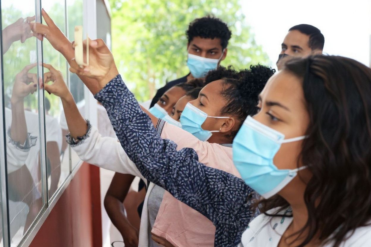 UCAS Clearing helps students get into the right course and university for their aspirations post-exam. Source: Richard Bouhet/