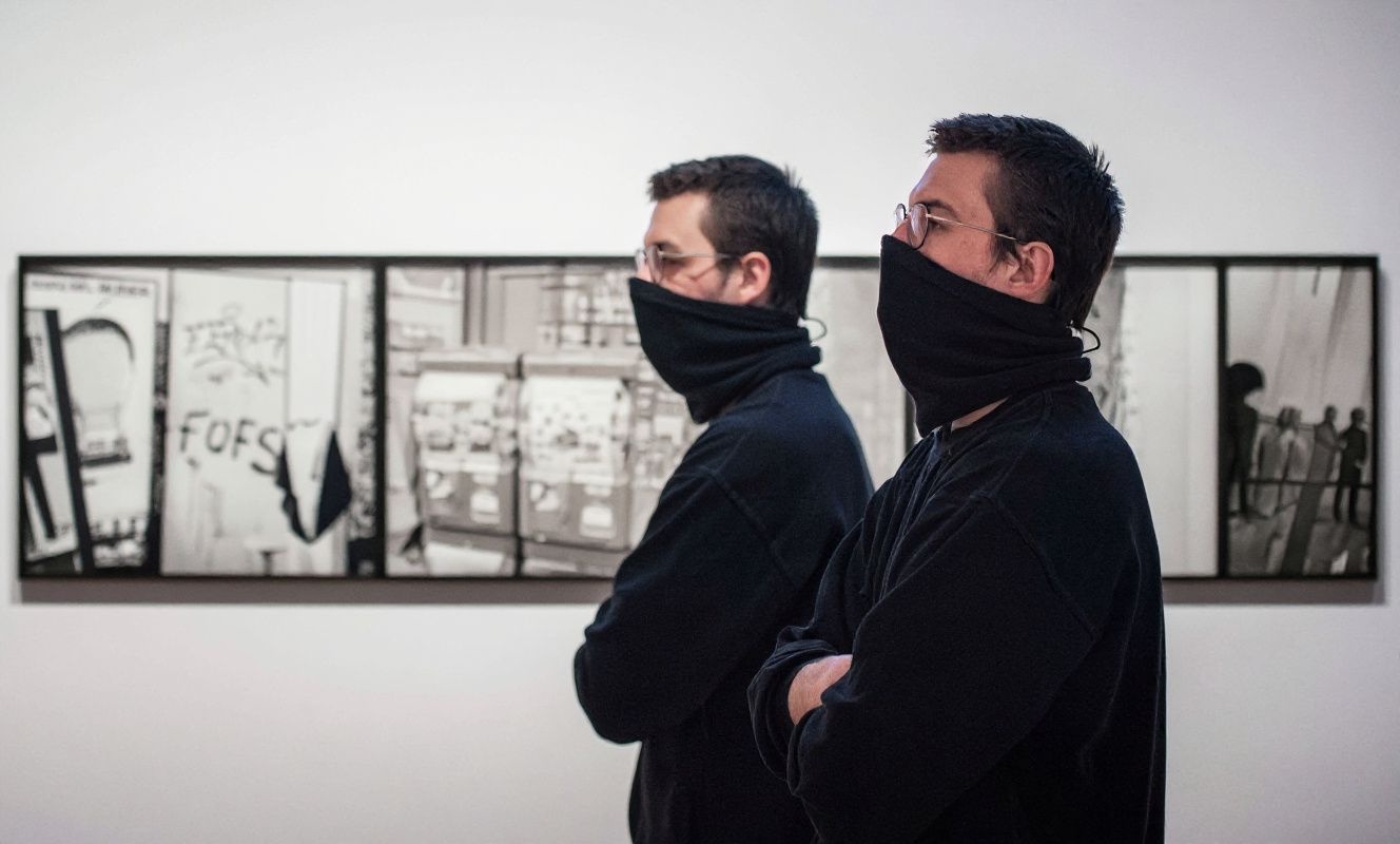 Students can rent art through the 5 Euro membership. Source: John MacDougall/