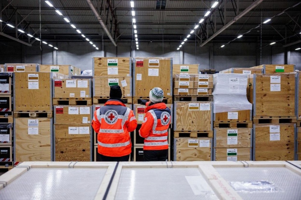 The International Red Cross and Red Crescent Movement has approximately 16 million volunteers, members, and staff worldwide. Source: .