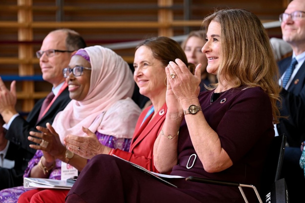 NEW YORK, NEW YORK – SEPTEMBER 20: Melinda French Gates attends Goalkeepers 2023: Daytime Event at Jazz at Lincoln Center on September 20, 2023 in New York City.   Mike Lawerence/Getty Images for Gates Archive/ (Photo by Mike Lawerence / GETTY IMAGES NORTH AMERICA / Getty Images via )