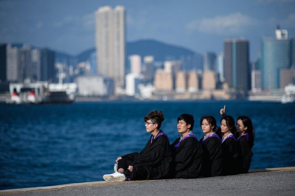 A recent survey by China International Student Union found that students locked out of China have not been able to gain practical experience for their MBBS programme by studying remotely. Source: Anthony Wallace/