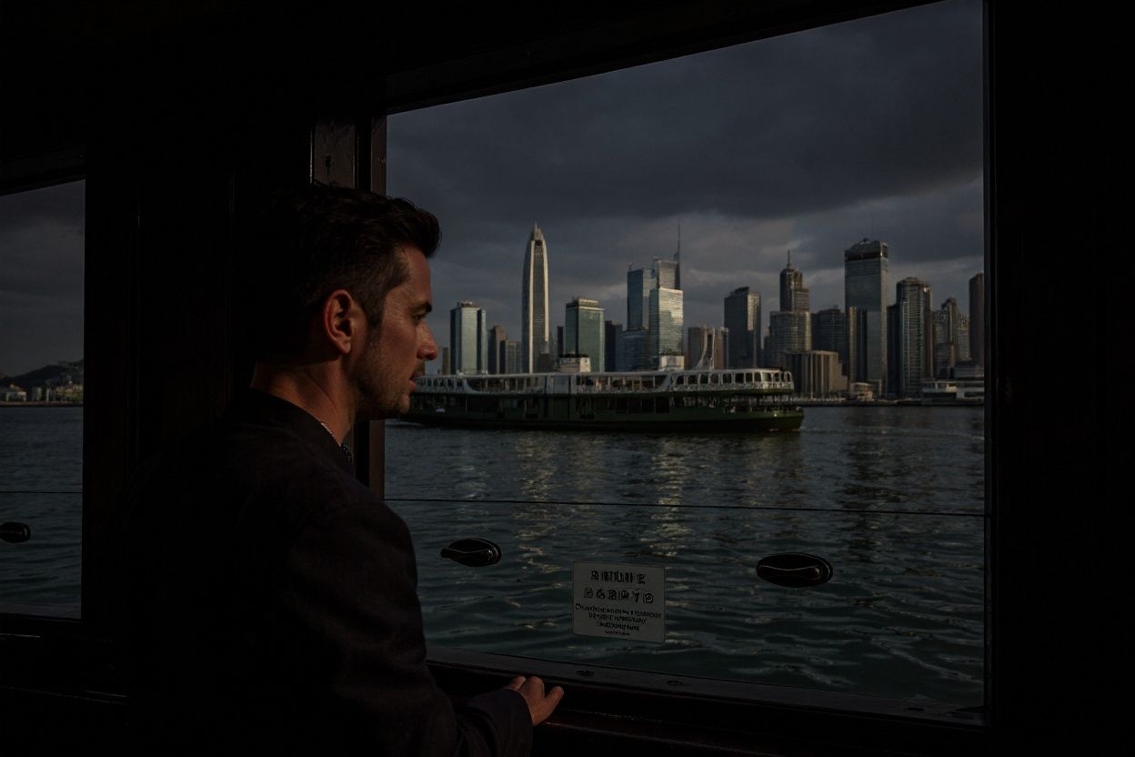 A Star Ferry sails across Victoria Harbour in Hong Kong. Source: Isaac Lawrence/