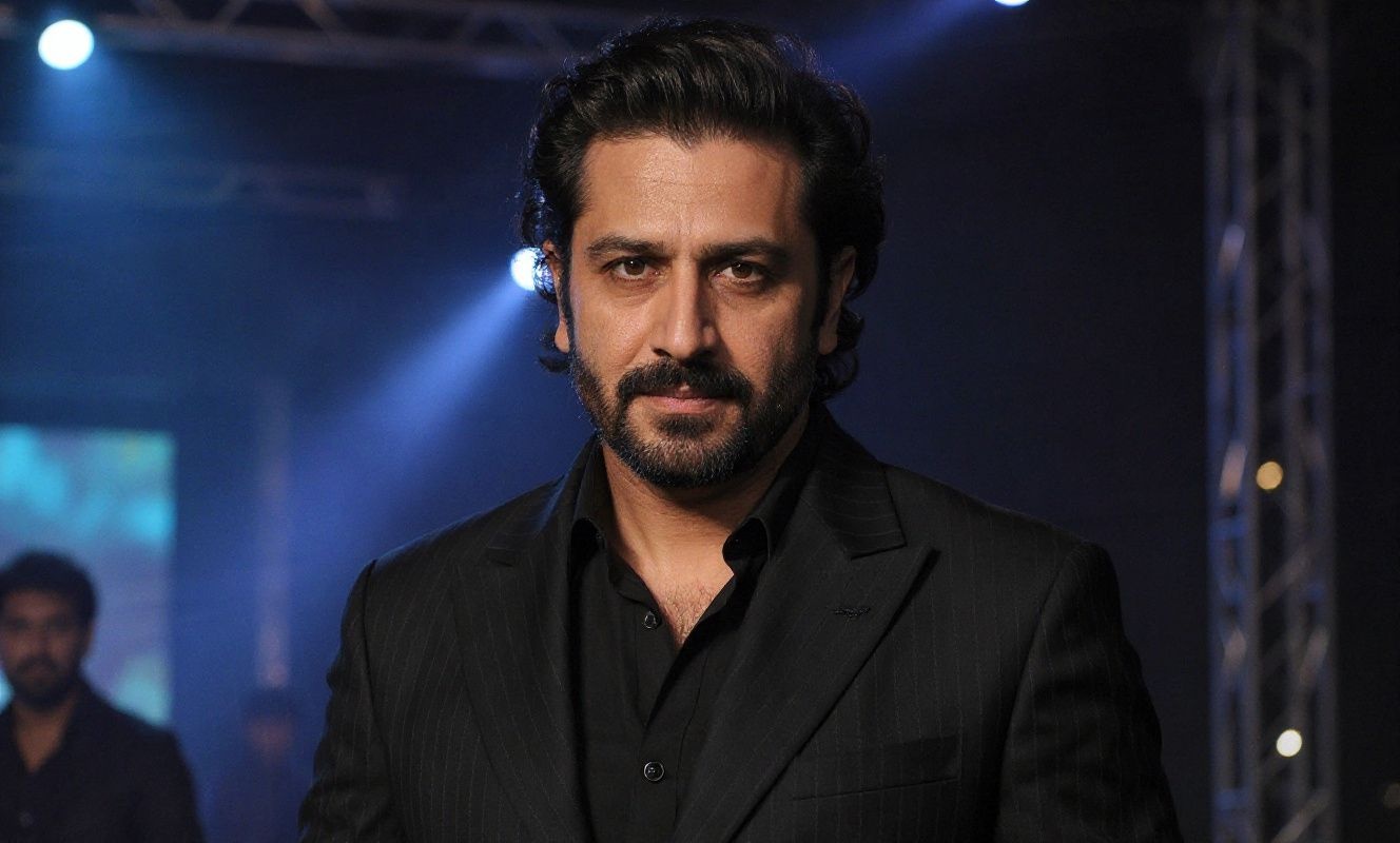 Indian Bollywood actor Fardeen Khan walks the ramp during the Ticket to Bollywood  section of the second Indian International Jewellery show in Mumbai on August 05, 2011.  PHOTO/ STR (Photo by STRDEL / )