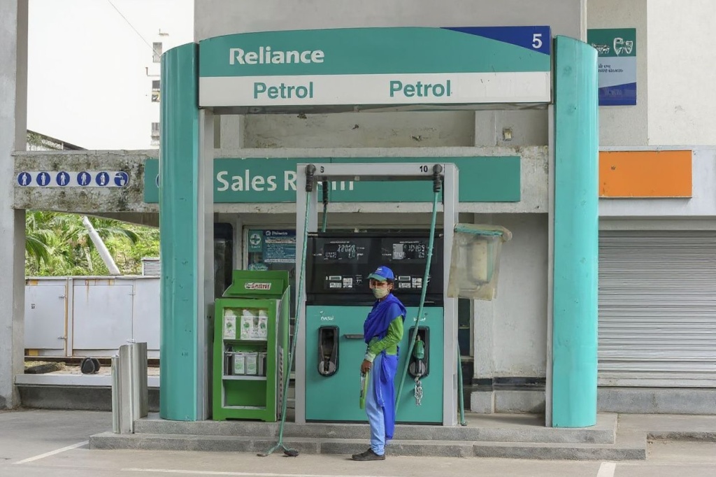 Reliance Industries Petrol is one of the industries that placed Mukesh Ambani at the top of his game. Source: Punit Paranjpe/