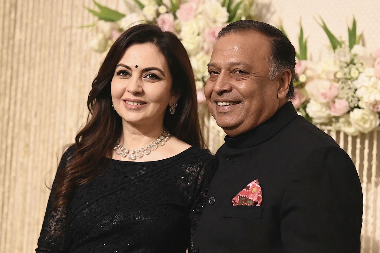 The Ambani family believed in more than just wealth and glory – education was a large part of their lives too. Source: